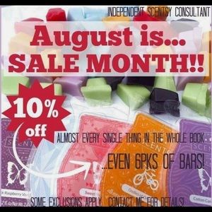 Scentsy Sale! 10% off Month!